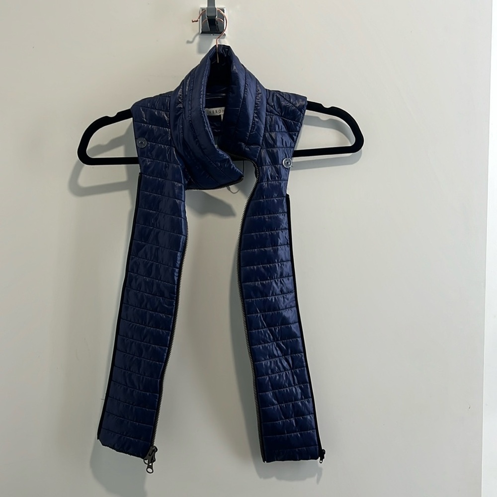 Veronica Beard blue puff Dickey - one size